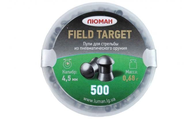 Пули для пневматики Люман Field Target 0,68 гр 4,5 мм 500 шт