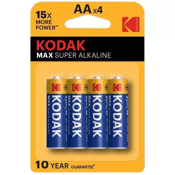 

Батарейки Kodak MAX LR6, MAX LR6