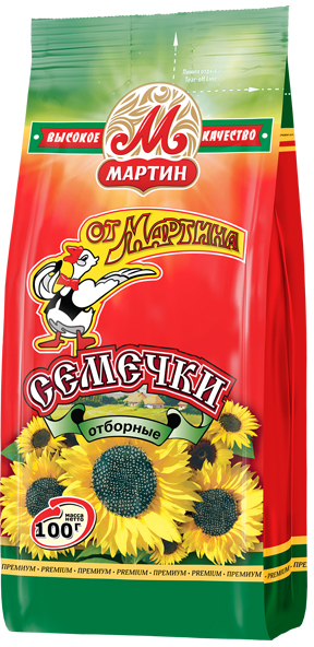 

Семечки подсолнечные От Мартина жареные 100 г