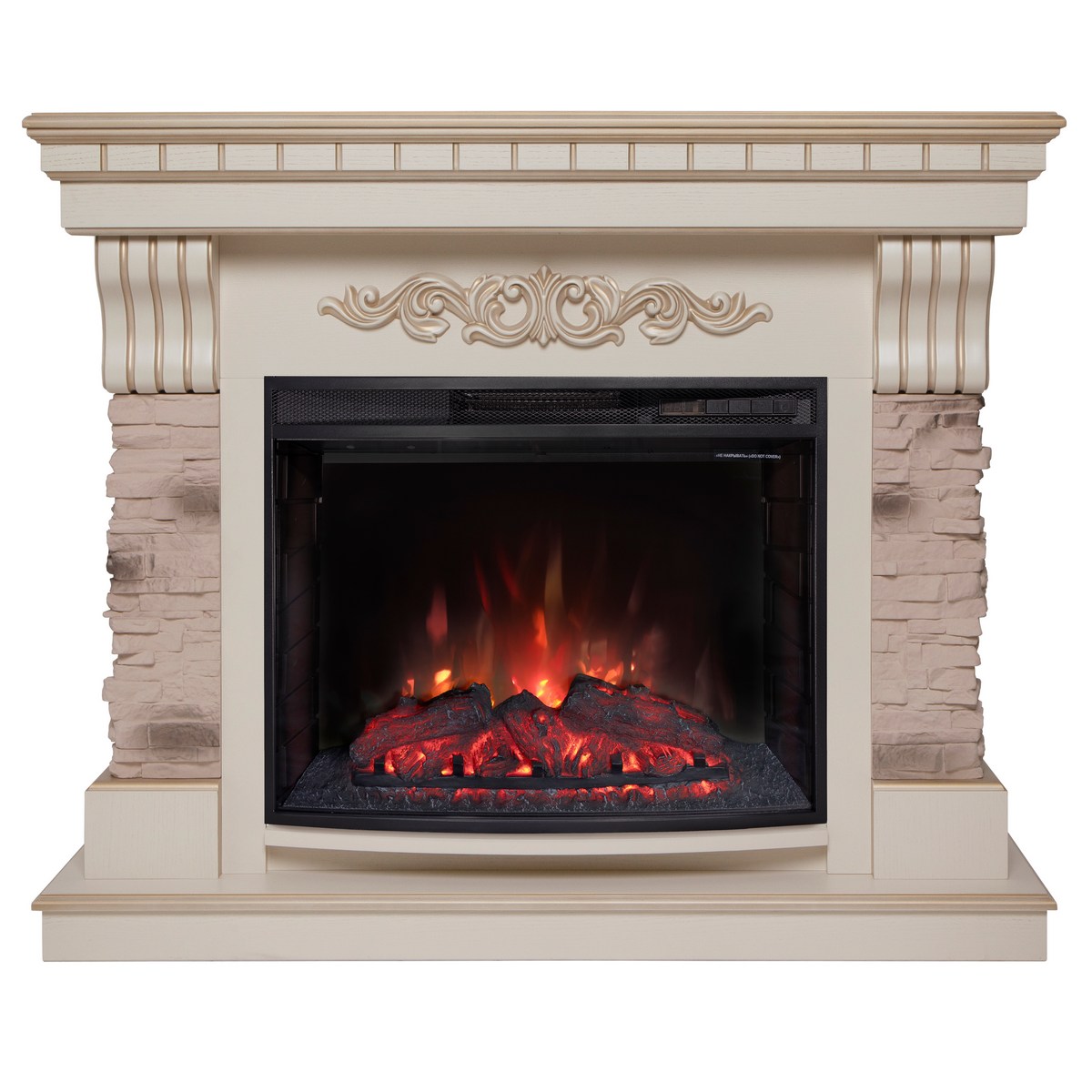 

Электрокамин RealFlame Marseilles Luxe 25,5 WT с очагом Evrika 25,5 (33)