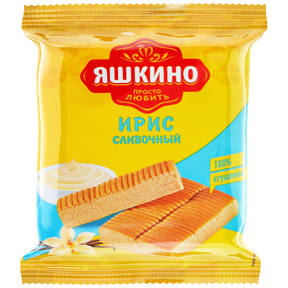 

Ирис Яшкино тираженный сливочный 140 г