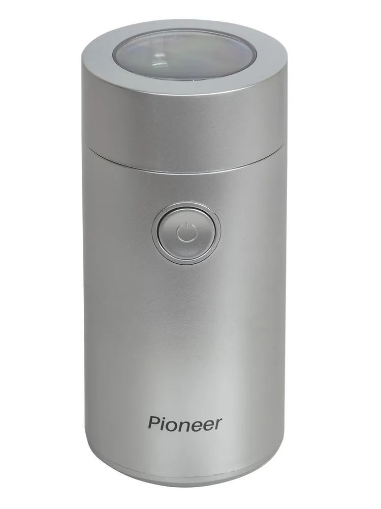 

Кофемолка Pioneer CG204 серебристая, CG204