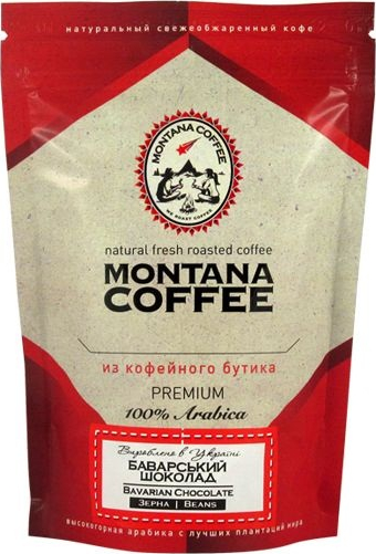 

Кофе Montana Баварский шоколад средней обжарки в зернах натуральный 100 г