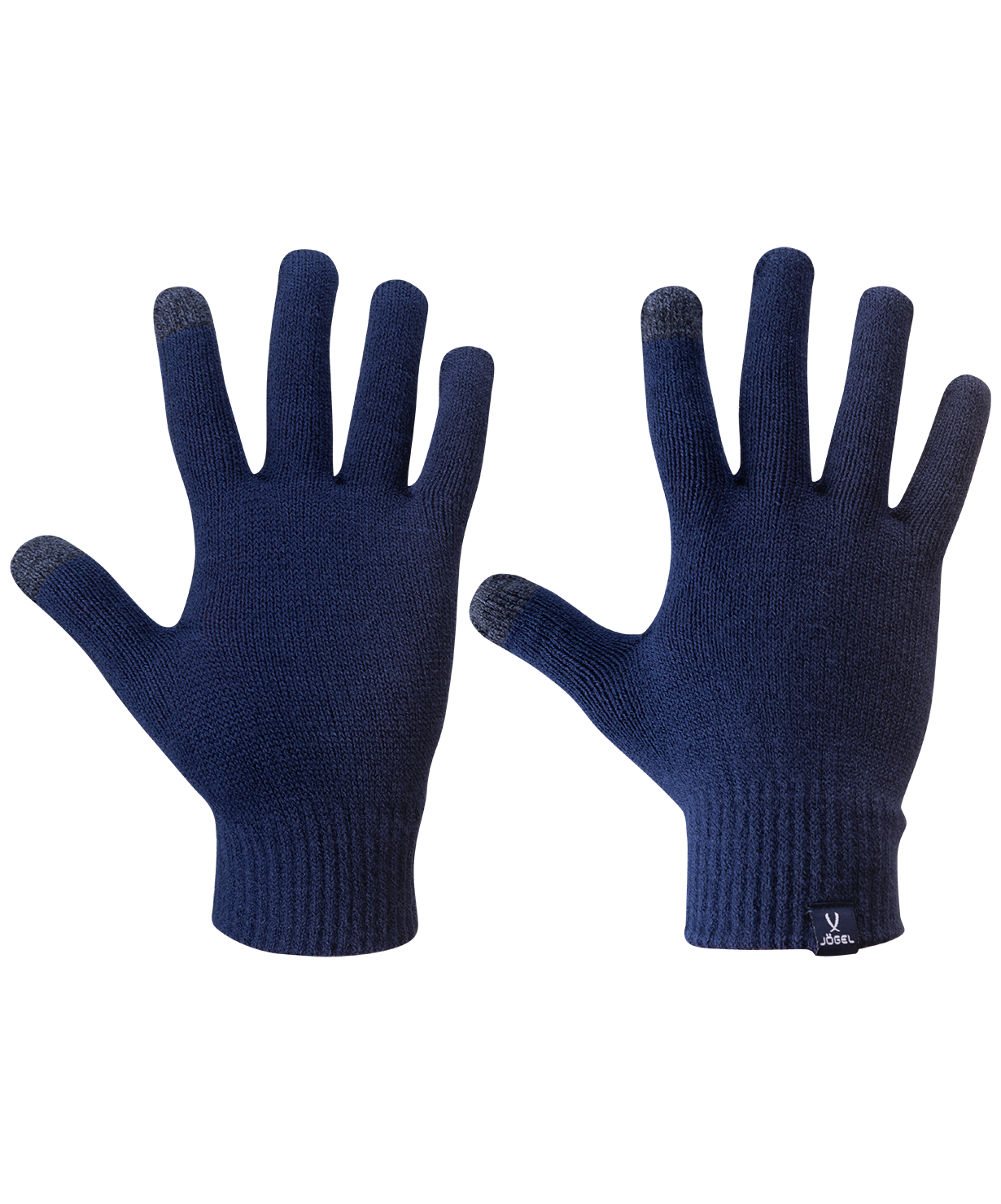 фото Перчатки унисекс jögel essential touch gloves синие l
