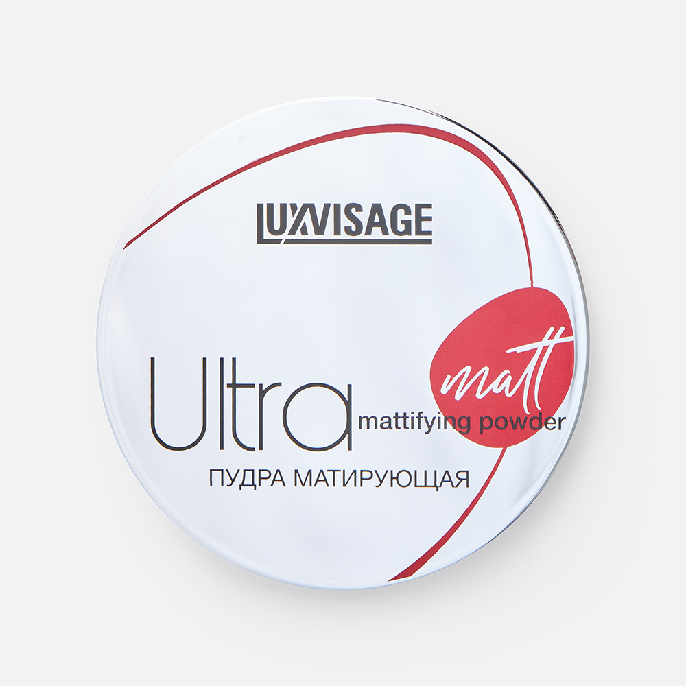 Пудра для лица Luxvisage Ultra Matt матирующая, №104 Warm Beige, 9 г