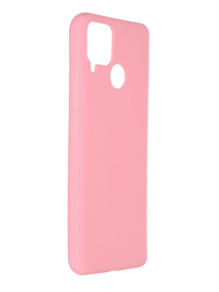 

Чехол Neypo для Realme C15 Soft Matte Silicone Pink NST18938, Realme C15