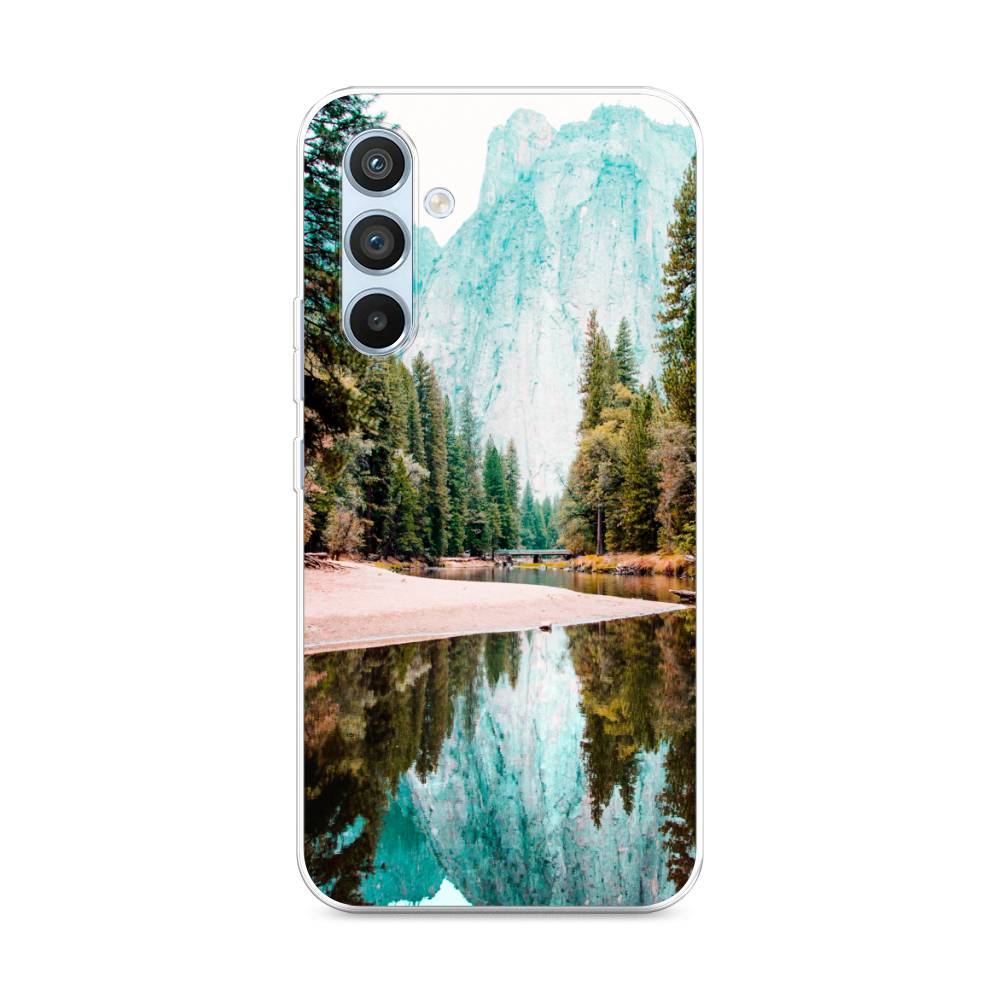 

Чехол Awog на Samsung Galaxy A54 "Горы 11", Зеленый;голубой, 2107750-4