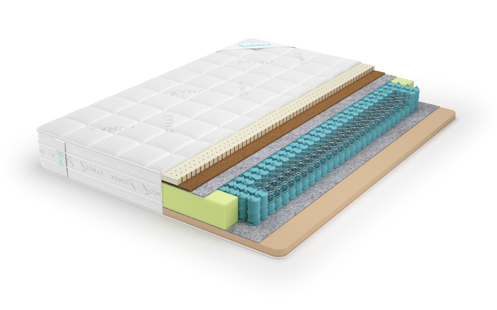

Матрас пружинный Lonax Memory-Medium Mix TFK 5 Zone/chstds_lonLMMMTFK5Z_95x155, Lonax Memory-Medium Mix TFK 5 Zone