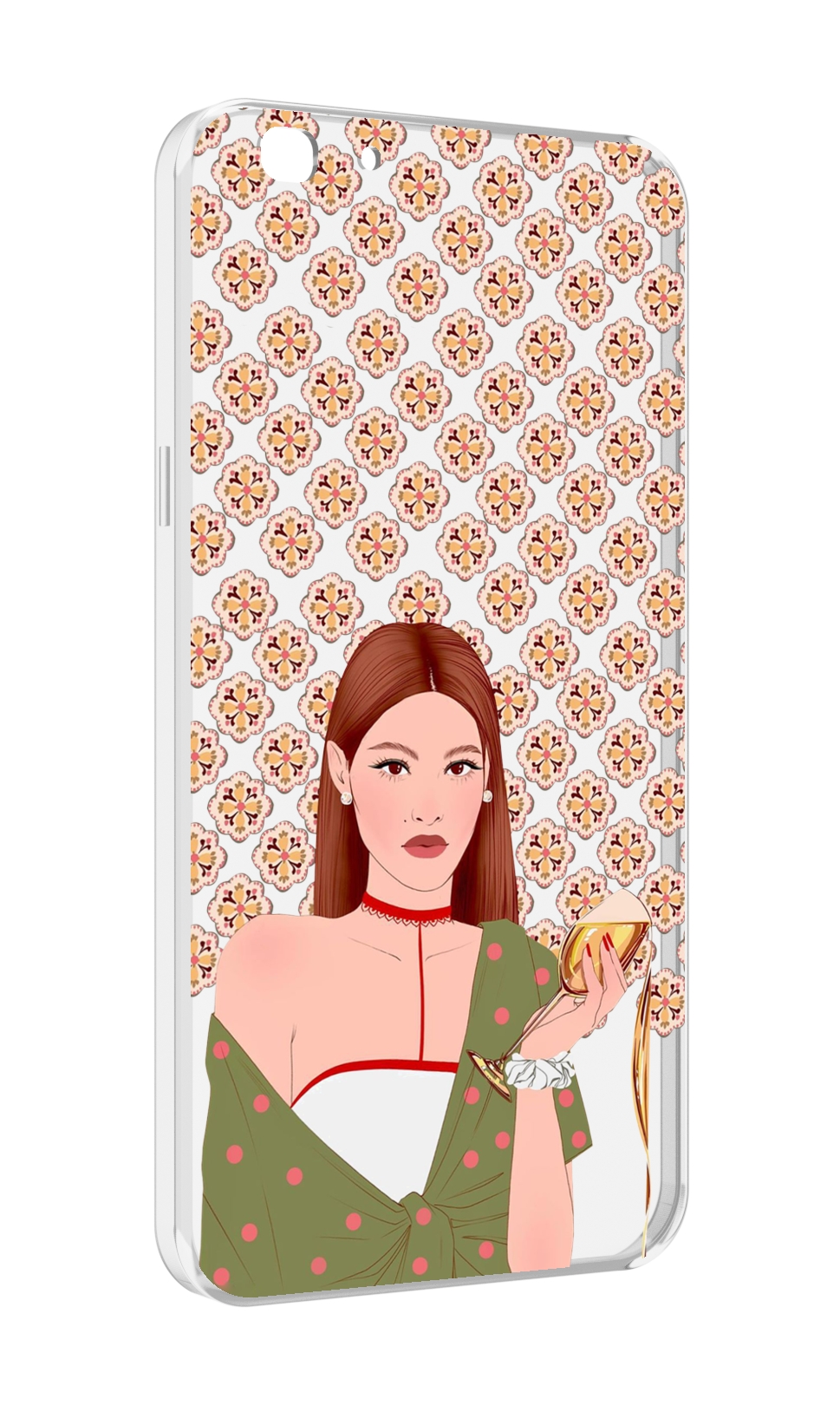 

Чехол MyPads девушка-с-вином-рисунок женский для Oppo A77/F3 (2017 год), Прозрачный, Tocco