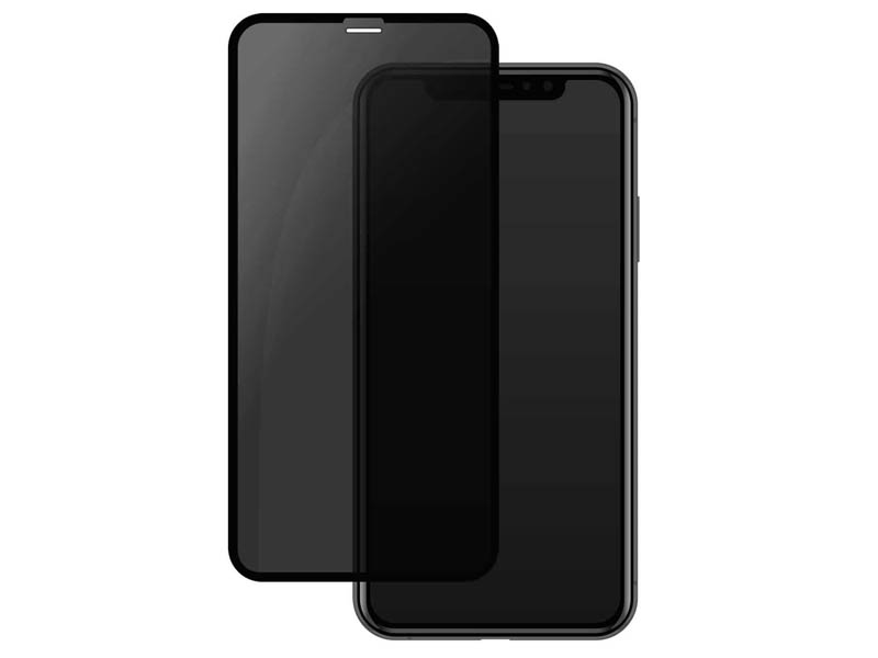 Защитное стекло Pero для Xiaomi Redmi Note 11 Pro Privacy Full Glue Black PGFGP-XRN11P
