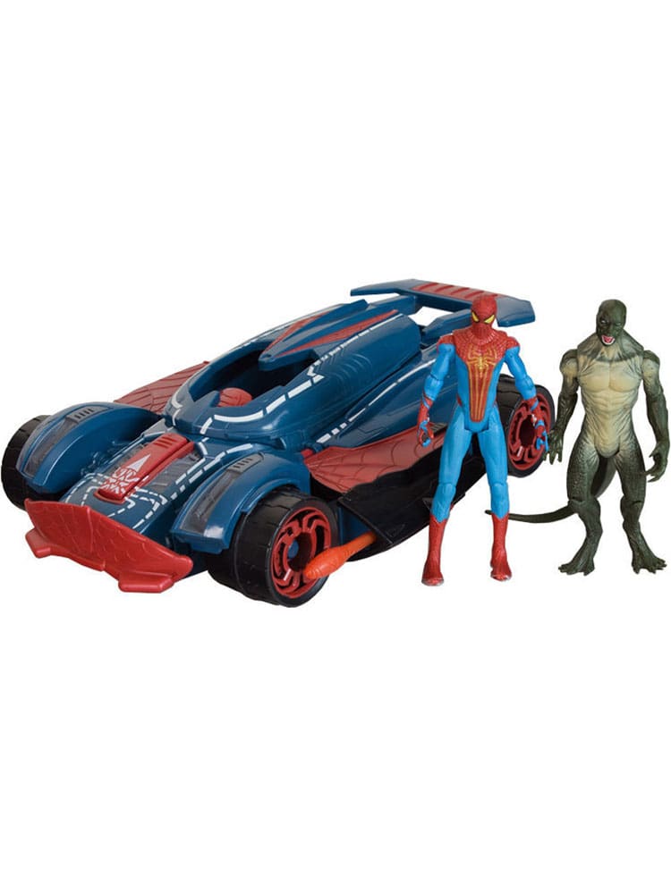 Машина Человек-паук с фигурками Spider-man (со стрельбой, 20 см)