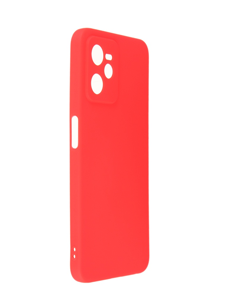 фото Чехол neypo для realme c35 silicone soft matte red nst53328