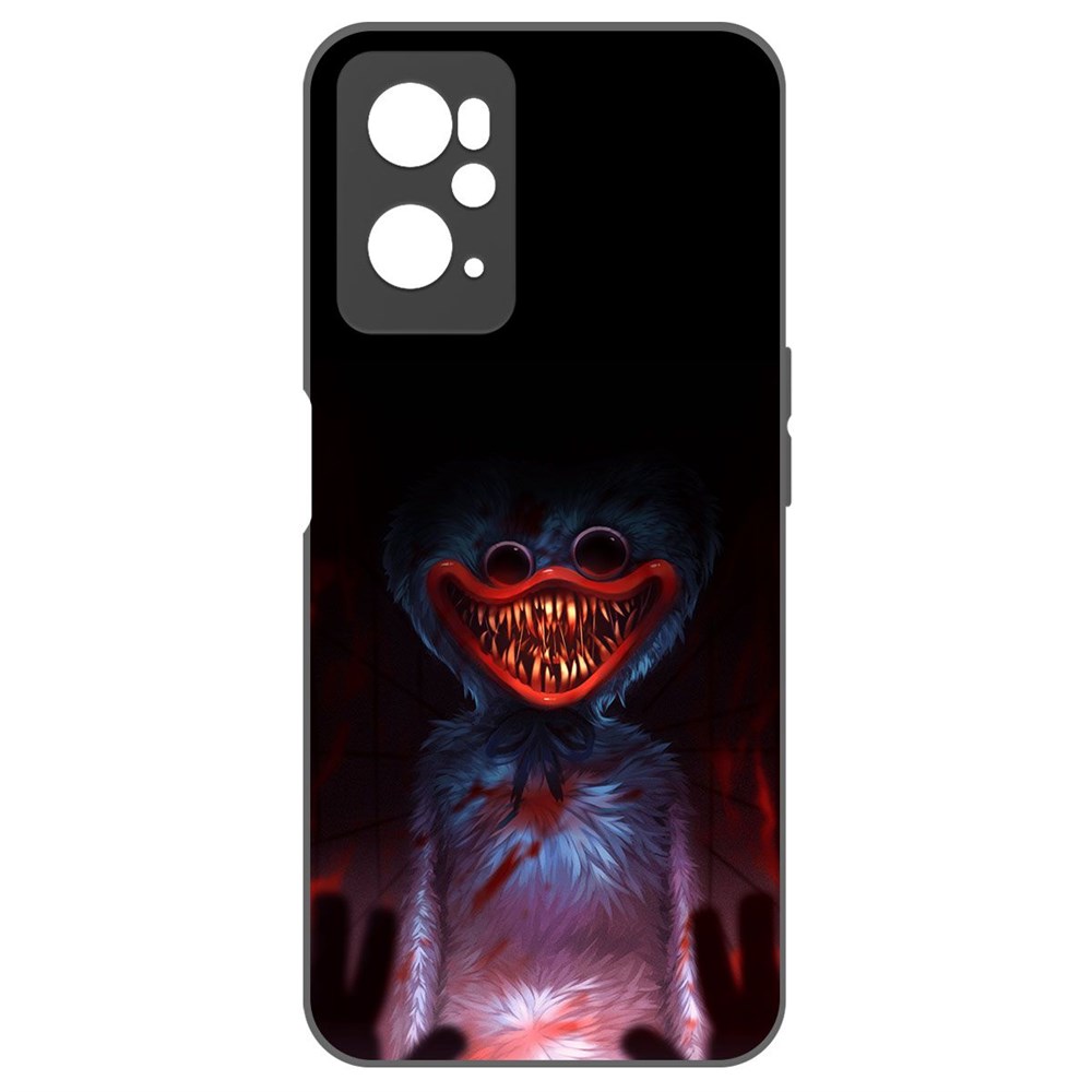 

Чехол софт кейс Атака Хаги Ваги для Realme 9i черный