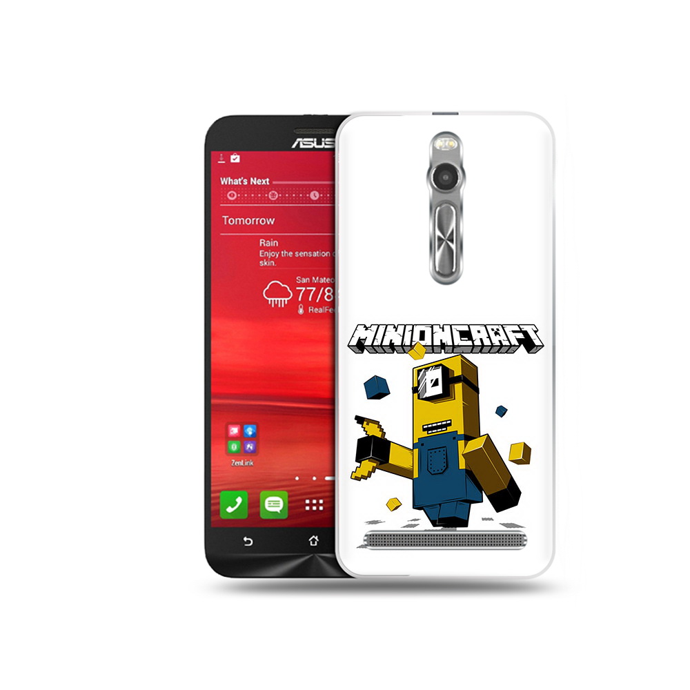 

Чехол MyPads Tocco для Asus Zenfone 2 (ZE550ML) миньон (PT11329.657.478), Прозрачный, Tocco