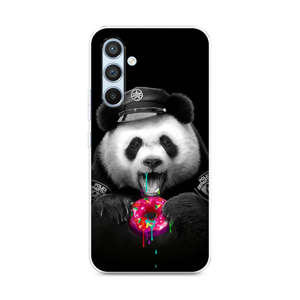 

Чехол Awog на Samsung Galaxy A54 "Панда police", Черный;белый;розовый, 2107750-2