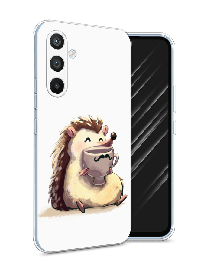 

Чехол Awog на Samsung Galaxy A54 "Еж кофеман", Белый;коричневый;бежевый, 2107750-10