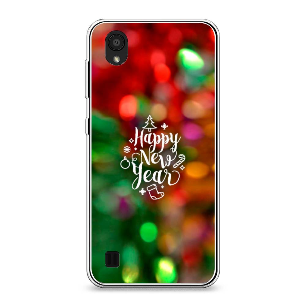 

Чехол на ZTE Blade A5 (2019) "Новый Год на елке", Зеленый;красный;желтый, 133050-5