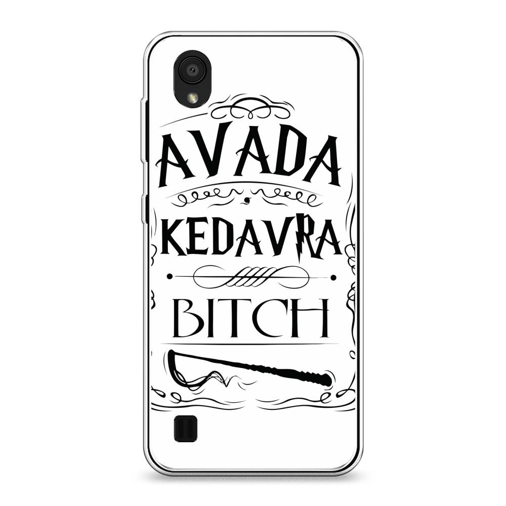 

Чехол на ZTE Blade A5 (2019) "Avada kedavra bitch", Белый;серый;черный, 133050-6
