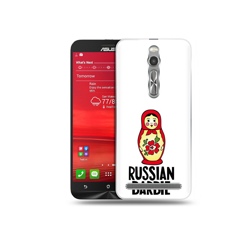 

Чехол MyPads Tocco для Asus Zenfone 2 (ZE550ML) матрешка (PT11329.657.459), Прозрачный, Tocco