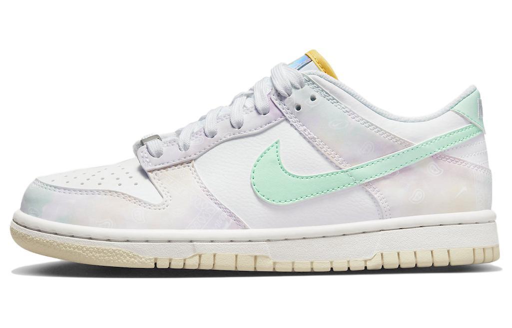 

Кеды унисекс Nike Dunk Low Paisley Print GS белые 38.5 EU, Белый, Dunk Low Paisley Print GS