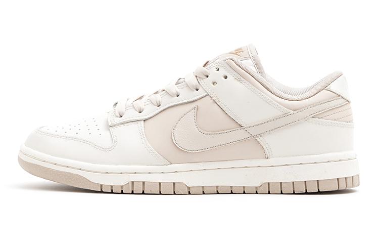 

Кеды унисекс Nike Dunk Low Gold Swoosh бежевые 38.5 EU, Бежевый, Dunk Low Gold Swoosh