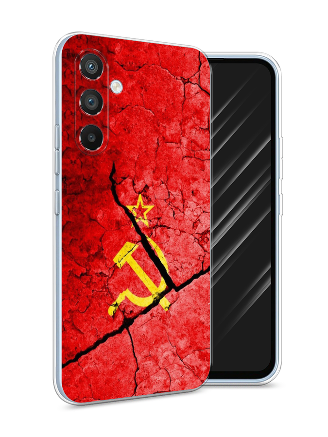 

Чехол Awog на Samsung Galaxy A54 "СССР", Красный;черный;желтый, 2107750-5