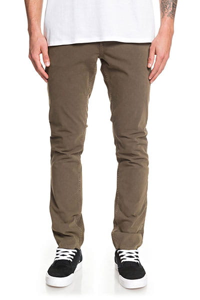 

Брюки мужские Quiksilver EQYNP03169 коричневые W28, EQYNP03169