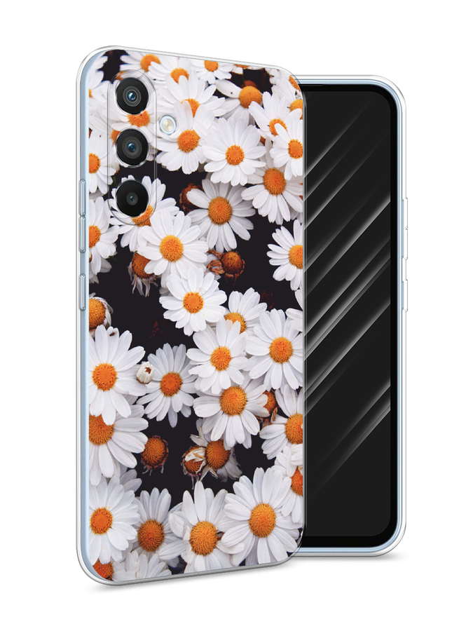 

Чехол Awog на Samsung Galaxy A54 "Ромашковое поле", Белый, 2107750-4