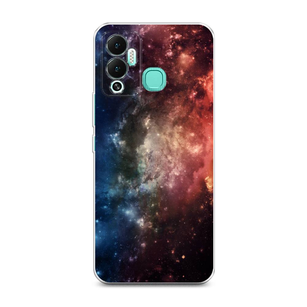 фото Силиконовый чехол "космос" на infinix hot 12 play awog