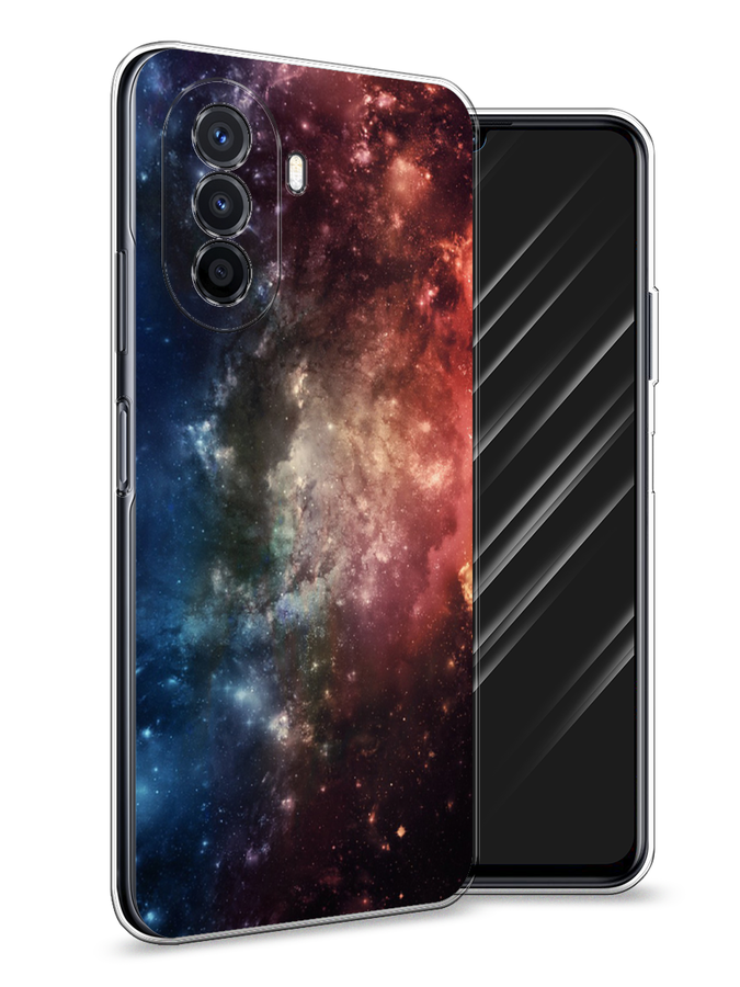 

Чехол Awog на Huawei Nova Y70 "Космос", Разноцветный, 6109150-4