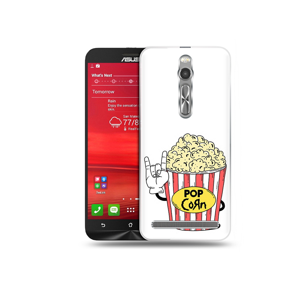 

Чехол MyPads Tocco для Asus Zenfone 2 (ZE550ML) крутой попкорн (PT11329.657.427), Прозрачный, Tocco