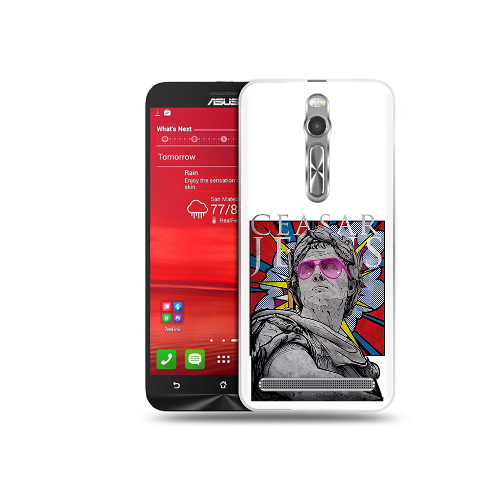 

Чехол MyPads Tocco для Asus Zenfone 2 (ZE550ML) крутая статуя свободы (PT11329.657.423), Прозрачный, Tocco