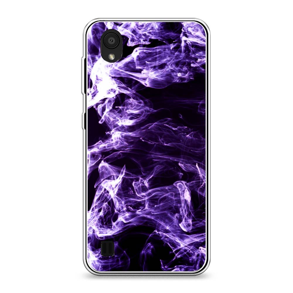

Чехол на ZTE Blade A5 (2019) "Фиолетовый дым", Фиолетовый;белый;черный, 133050-3