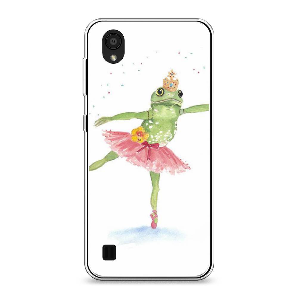 

Чехол на ZTE Blade A5 (2019) "Лягушка-балерина", Зеленый, 133050-4