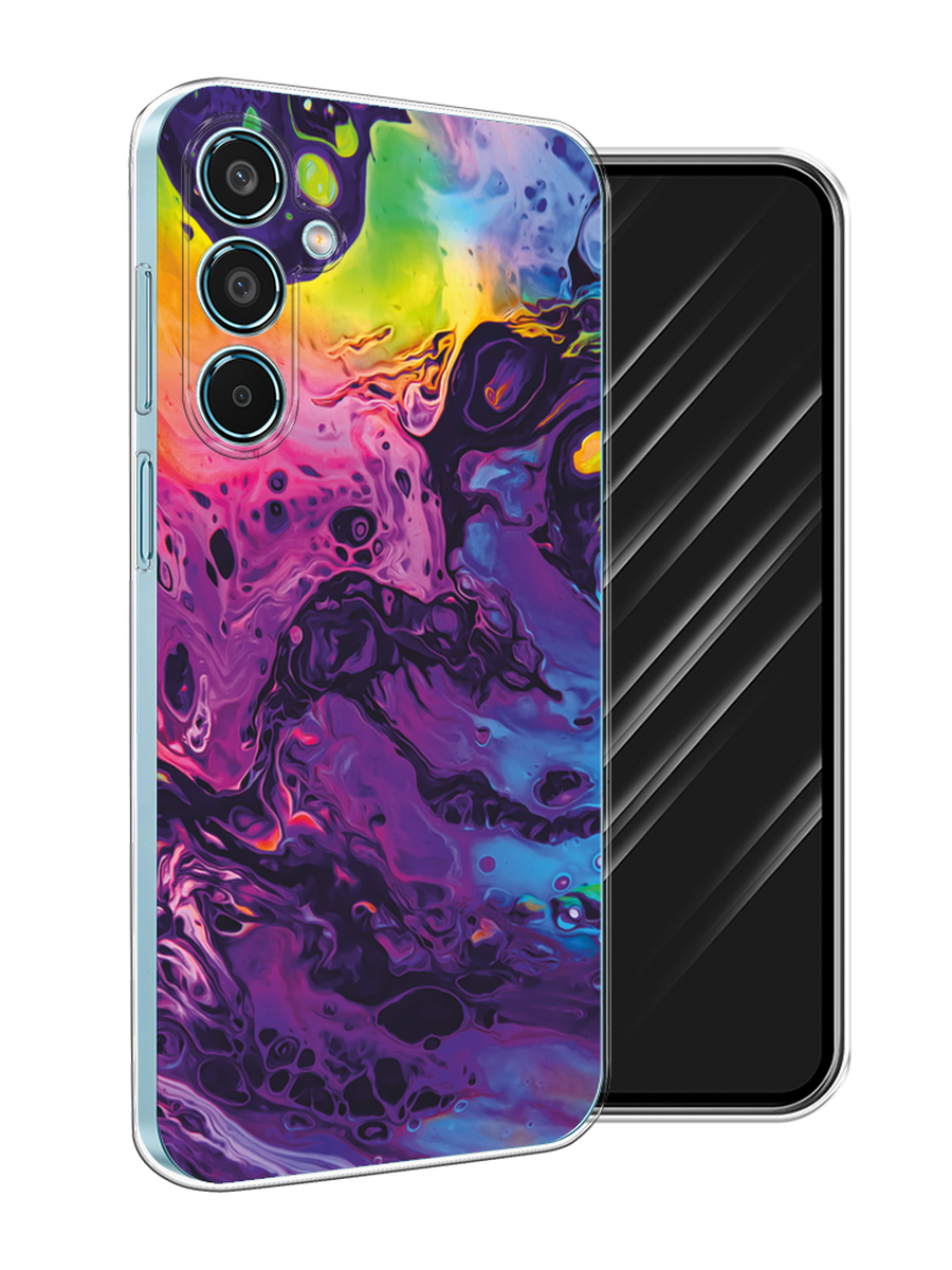 

Чехол Awog на Samsung Galaxy M35 "ACID fluid", Бордовый, 2110050-1