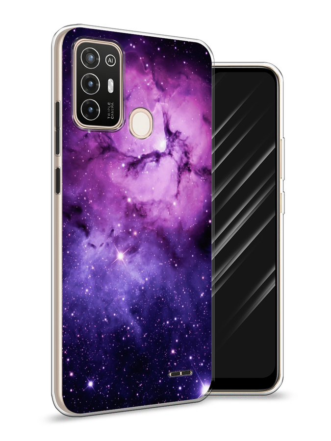 

Чехол Awog на ZTE Blade A52 / ЗТЕ Блэйд A52 "Космос 18", Разноцветный, 136250-4