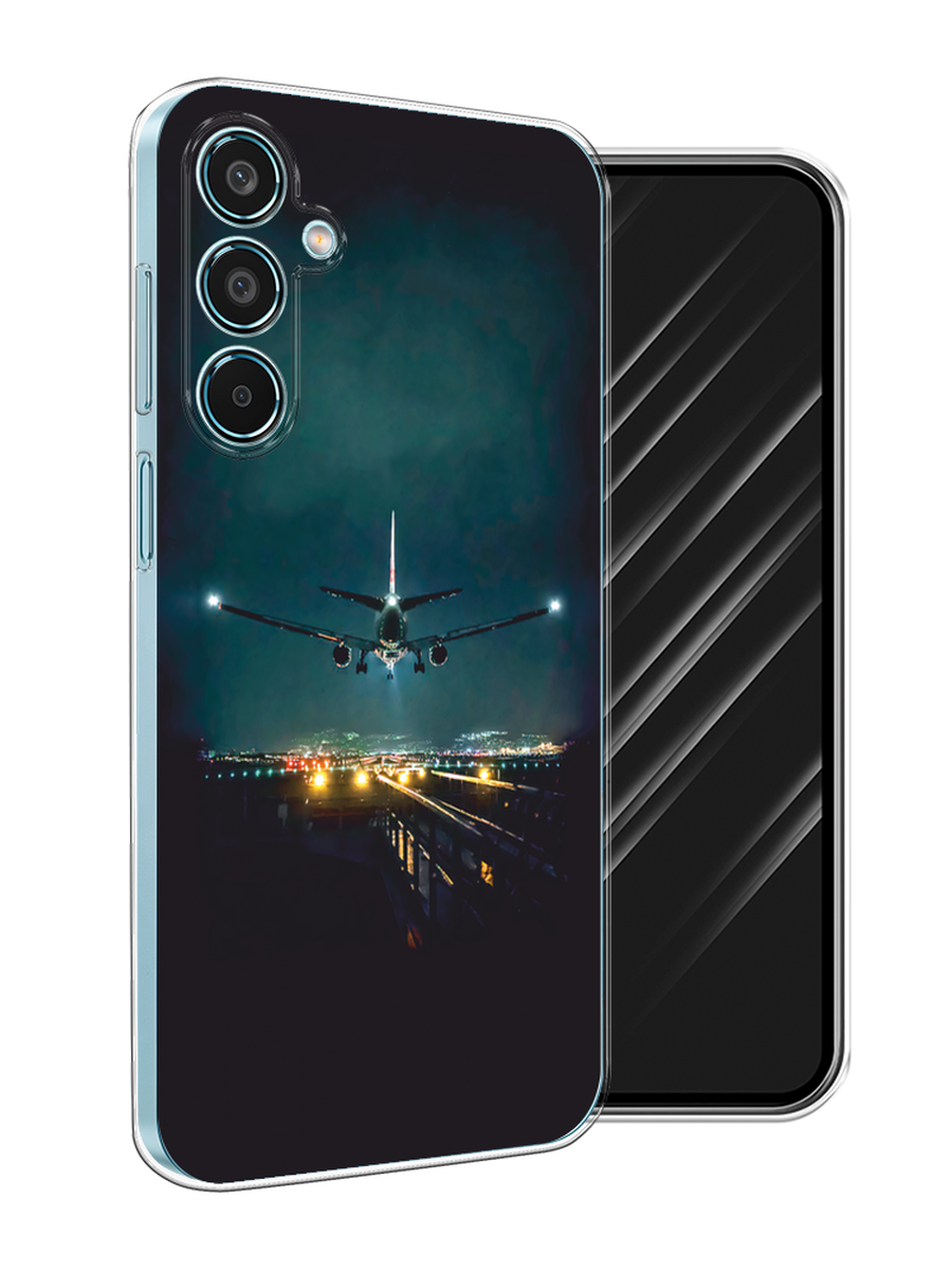 

Чехол Awog на Samsung Galaxy M35 "Ночной рейс", Черный, 2110050-1