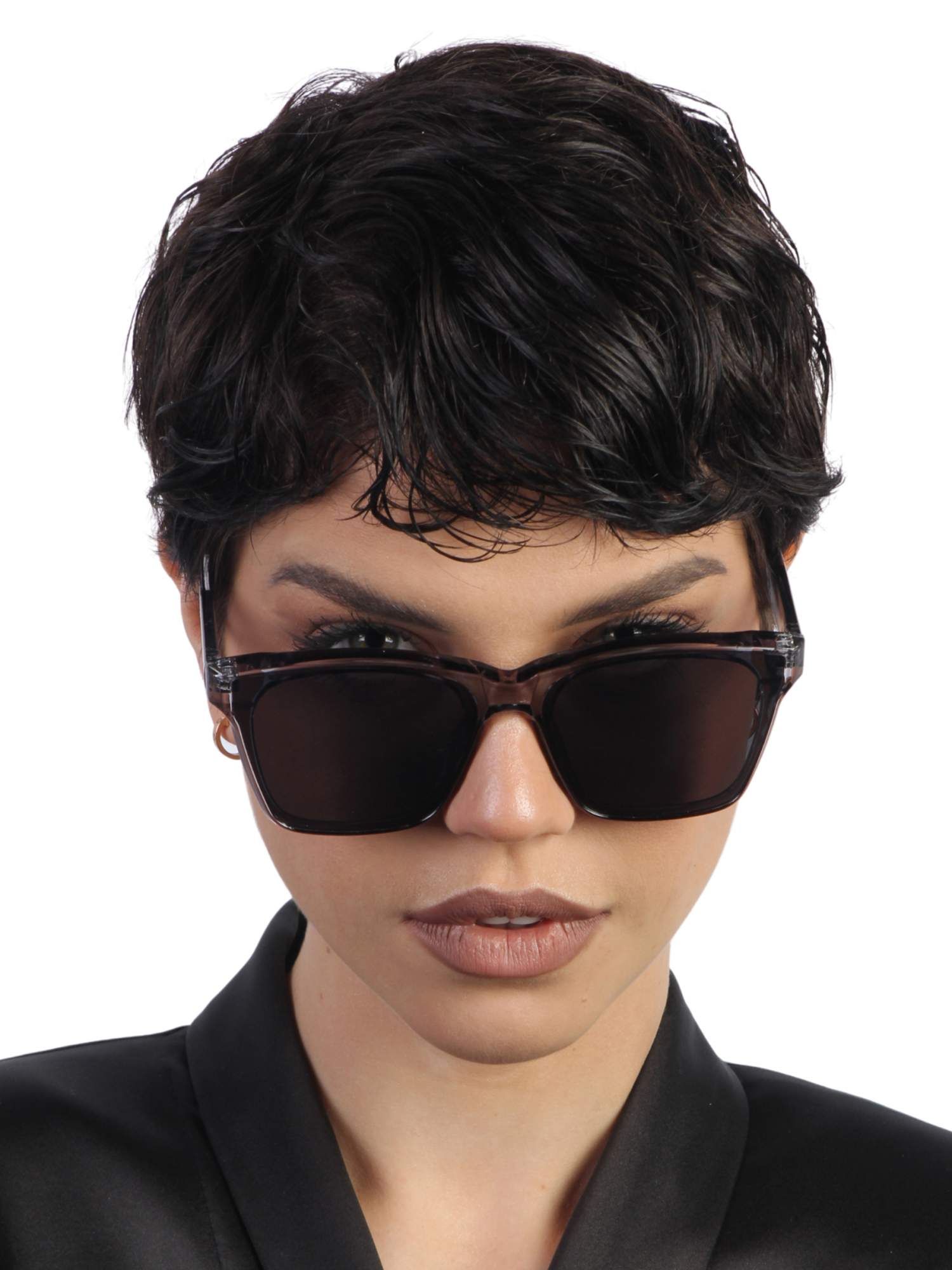 Солнцезащитные очки унисекс Pretty Mania ANG541, черные