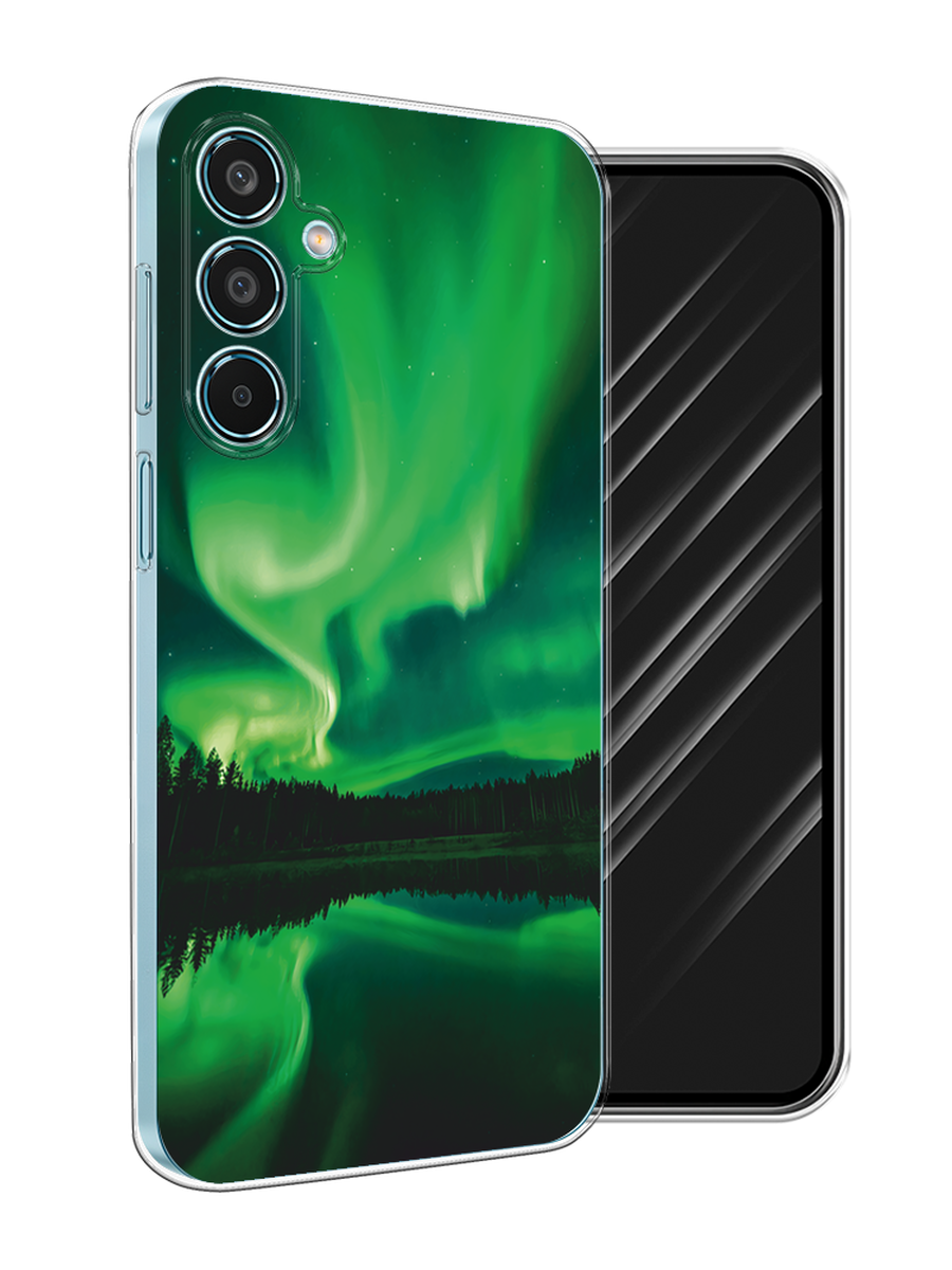 

Чехол Awog на Samsung Galaxy M35 "Ночные пейзажи 7", Зеленый;черный, 2110050-1