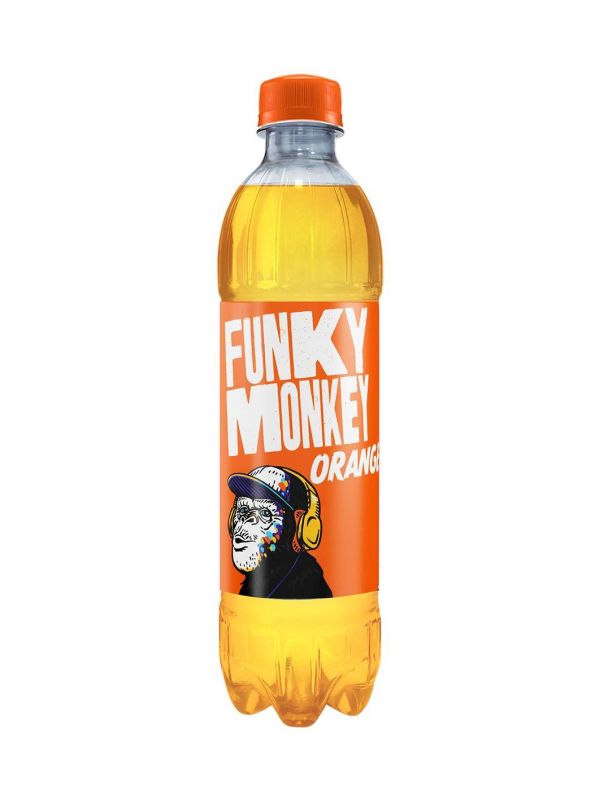 

Газированный напиток Funky Monkey orange 500 мл