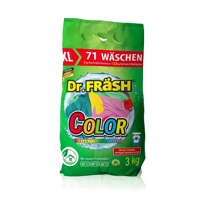 

Стиральный порошок для цветного белья Dr.FRASH Color, Color