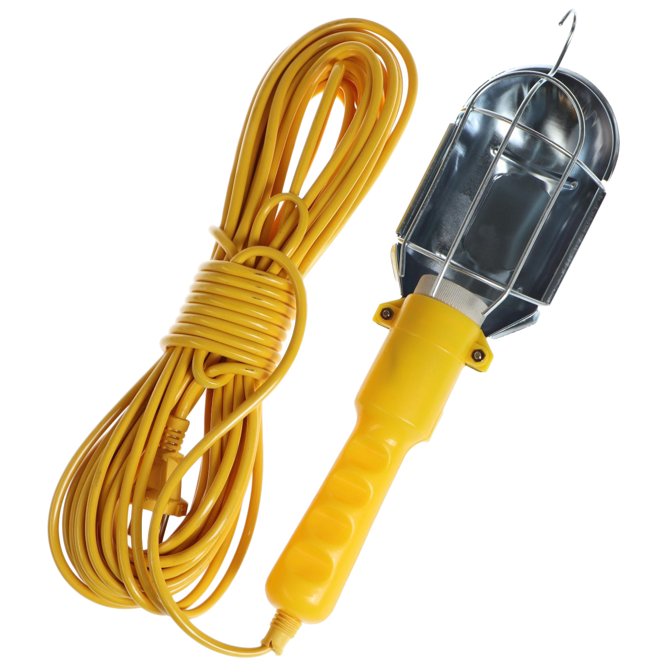 Светильник переносной Luazon Lighting, с выключателем под лампу E27, 15 метров, желтый мельница электрическая luazon let 002 металл от батареек серебристая