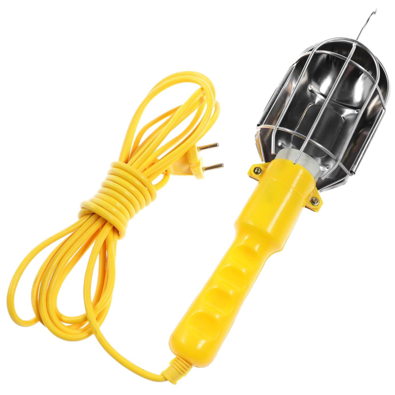 фото Светильник переносной luazon lighting с выключателем под лампу e27, 5 метров, желтый