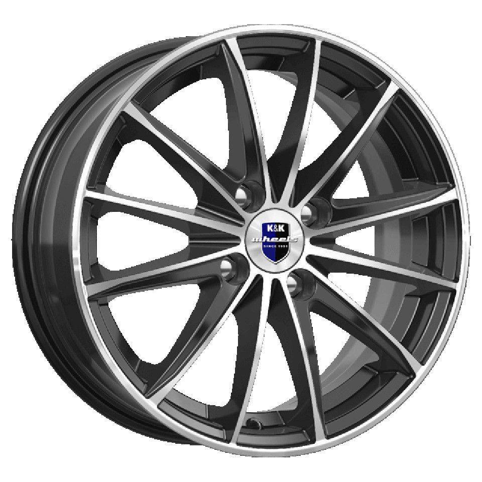 

Колесный диск K&K Пойнт Бланк оригинал (КС884) (BA) 6xR15 ET48 4*100 D54.1, Черный