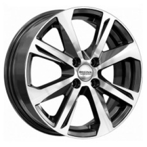 

Колесный диск SKAD KL-325 (A) 6xR16 ET50 4*100 D60.1 литой алмаз черный, KL-325