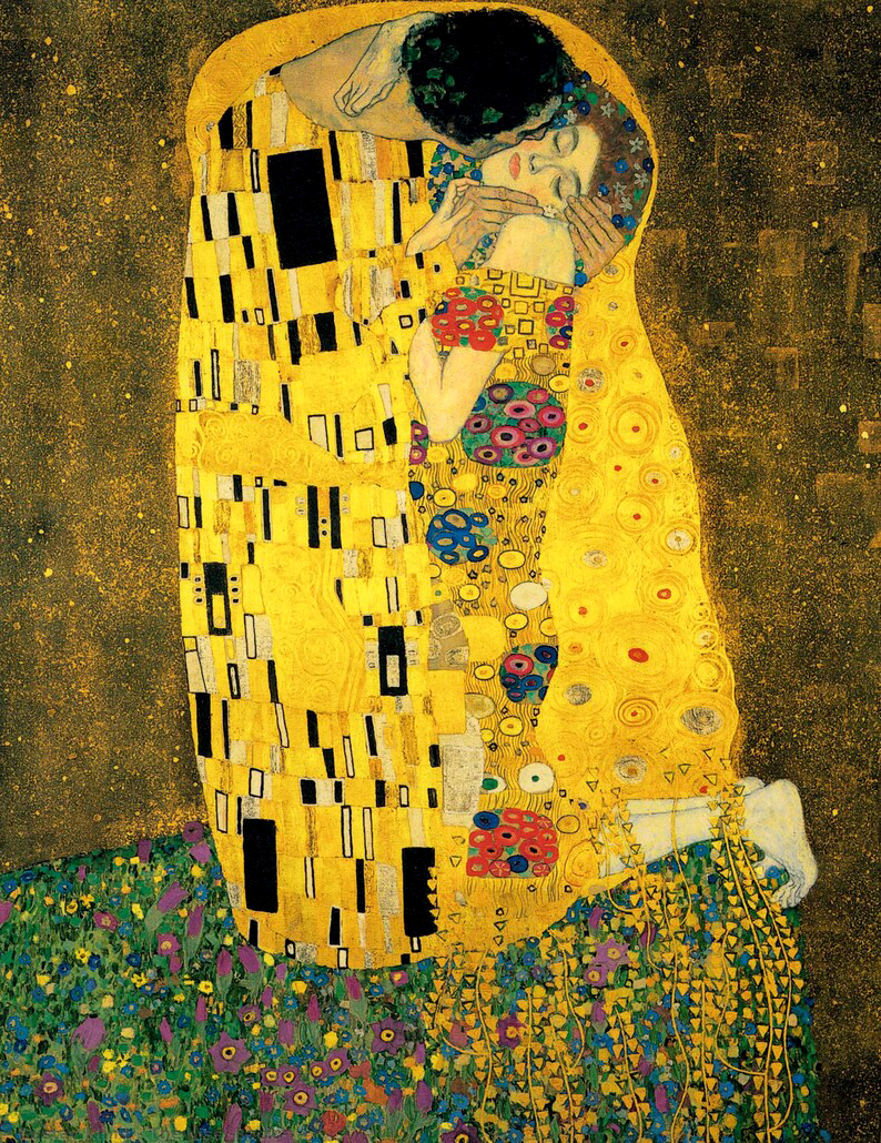 

Картина по номерам Две картинки Нежный любящий поцелуй на подрамнике 40x50, Нежный любящий поцелуй