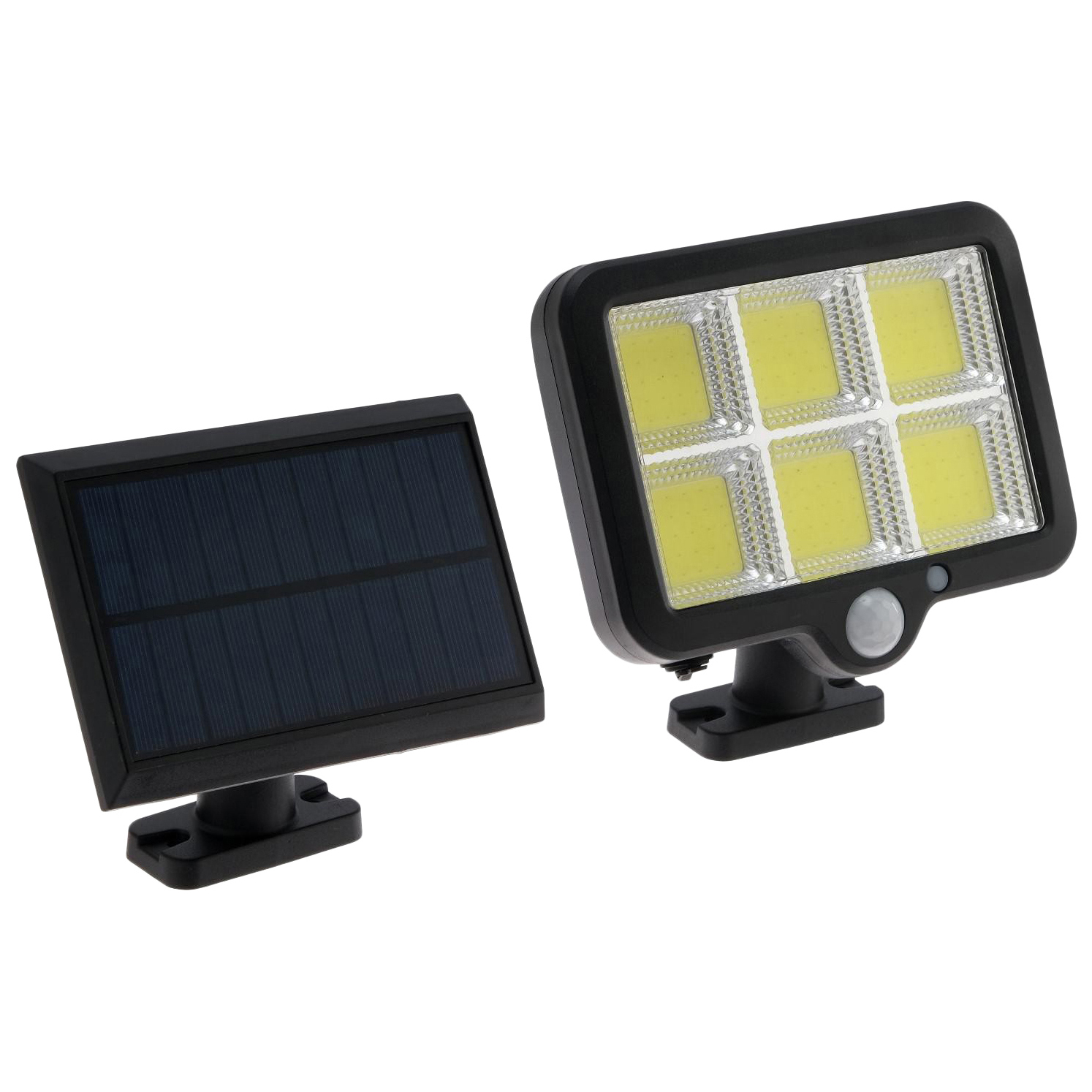 

Прожектор светодиодный на выносной солнечной батарее 25 Вт, 6хCOB LED, 6500К