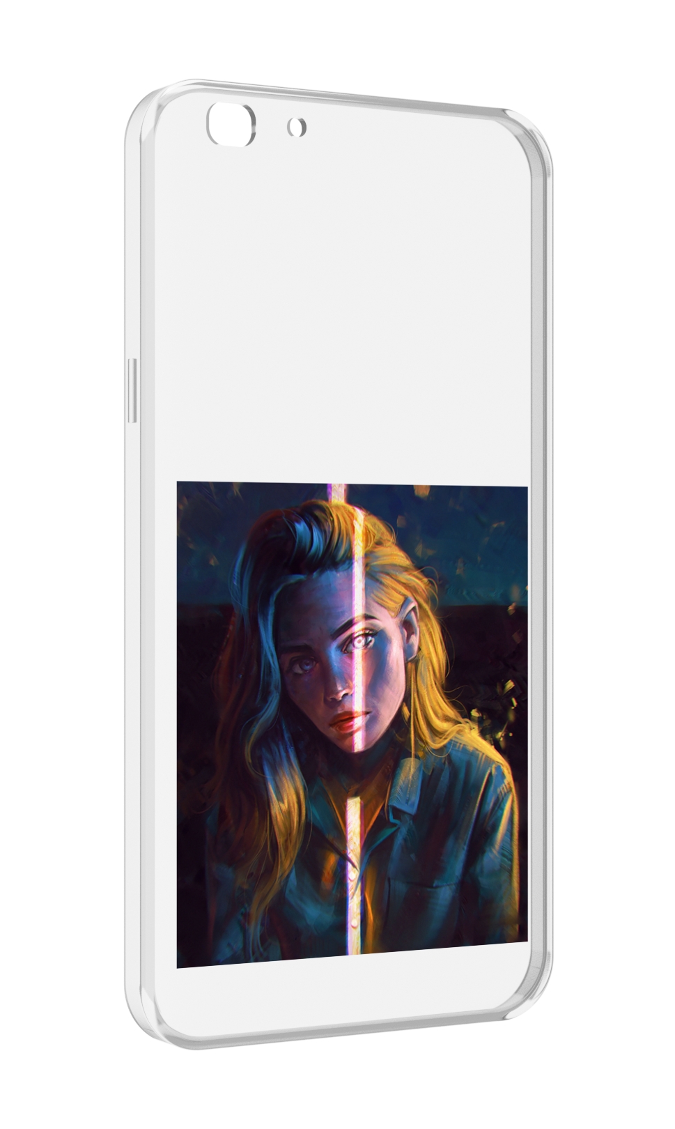 

Чехол MyPads девушка-в-тени для Oppo A77/F3 (2017 год), Прозрачный, Tocco
