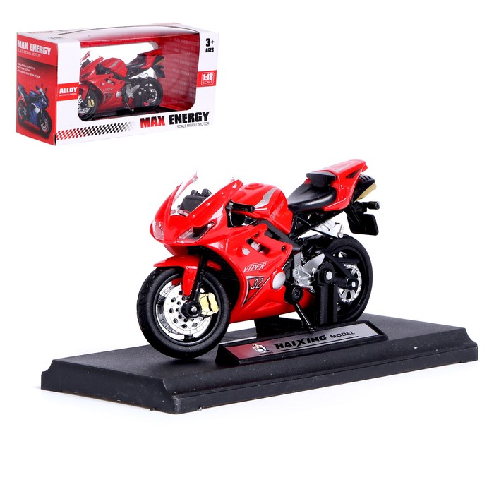 

Мотоцикл металлический «Супер байк», масштаб 1:16, МИКС