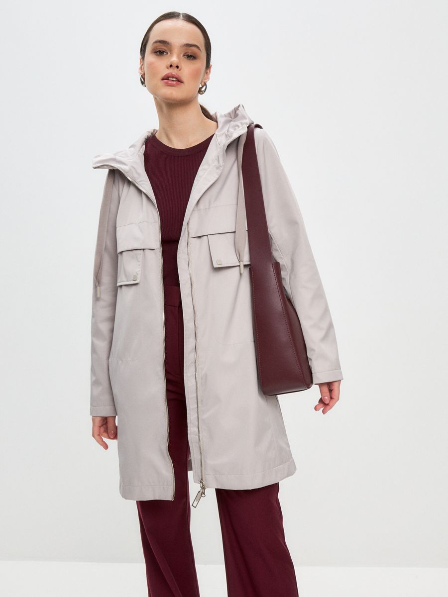 Плащ женский LAWINTER 82800 бежевый 42 RU